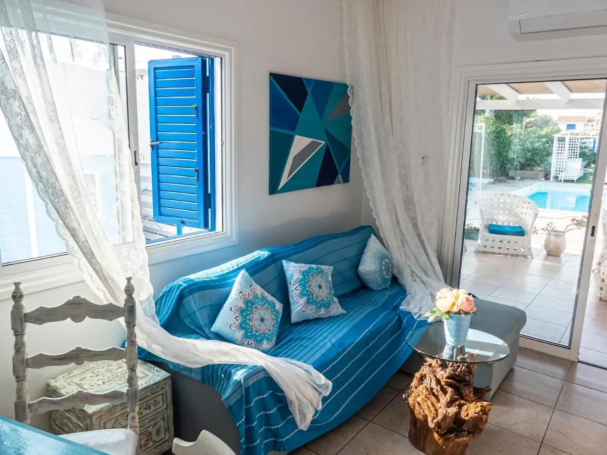 Greek Island Style 2 Bedroom Villa With Pool Next To The Sea Larnaca 0*,  Cyprus