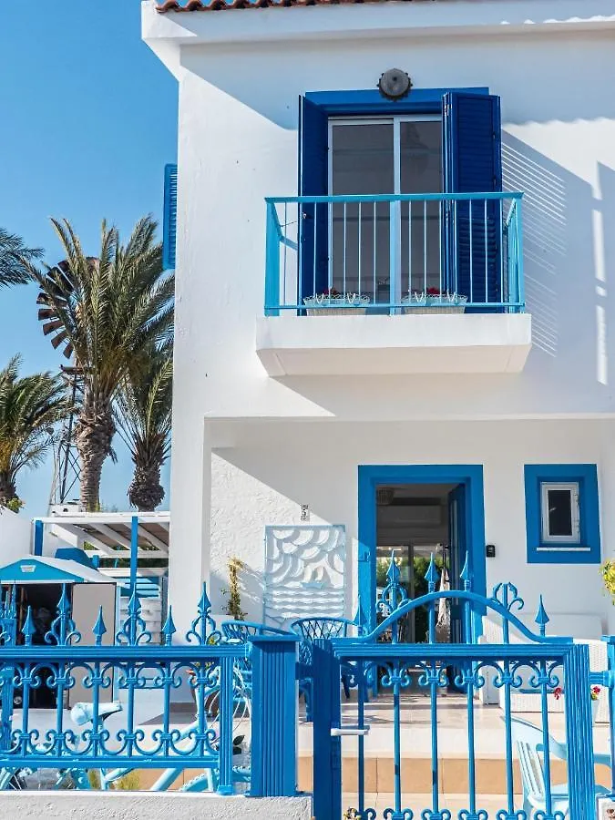 Greek Island Style 2 Bedroom Villa With Pool Next To The Sea Larnaca