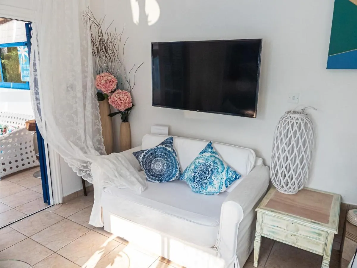 Greek Island Style 2 Bedroom Villa With Pool Next To The Sea Larnaca Cyprus