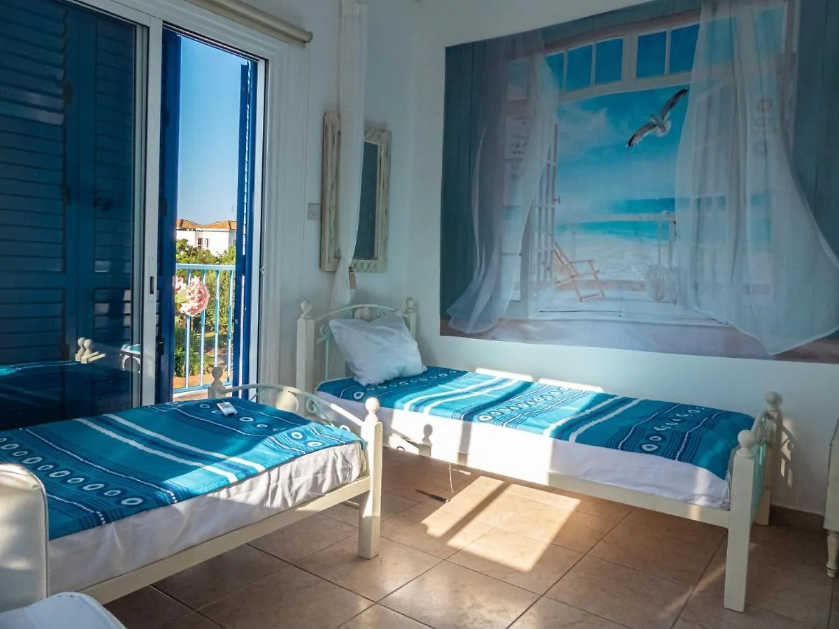 Greek Island Style 2 Bedroom Villa With Pool Next To The Sea Larnaca Cyprus