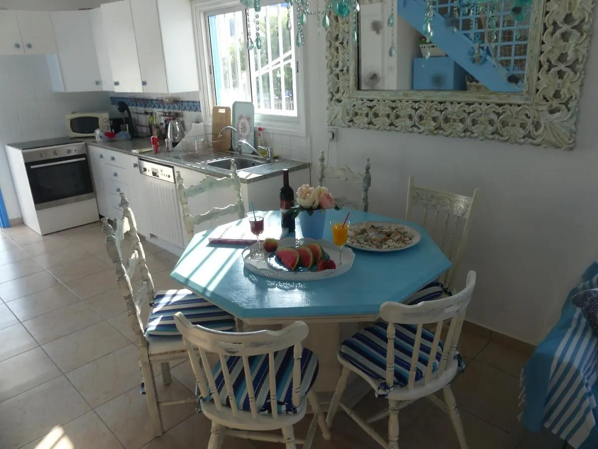 Greek Island Style 2 Bedroom Villa With Pool Next To The Sea Larnaca