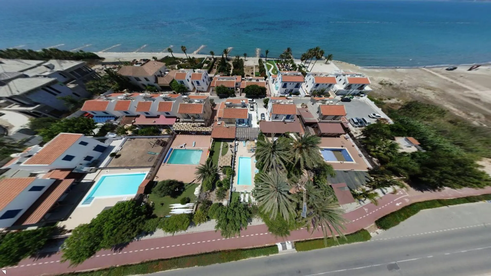Greek Island Style 2 Bedroom Villa With Pool Next To The Sea Larnaca