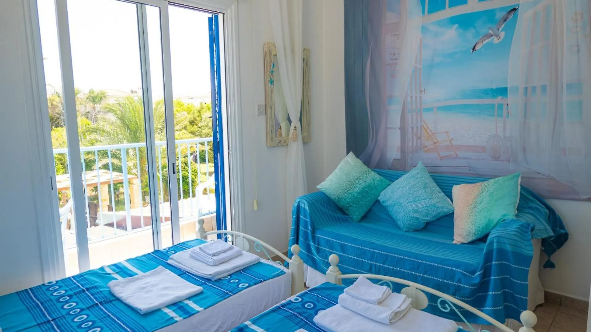 Greek Island Style 2 Bedroom Villa With Pool Next To The Sea Larnaca 0*,  Cyprus